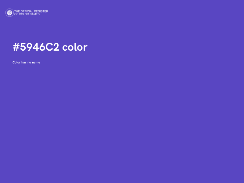 #5946C2 color image