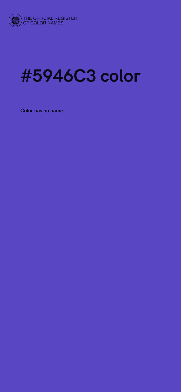 #5946C3 color image