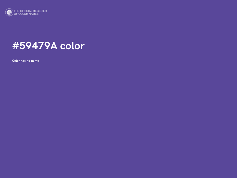 #59479A color image