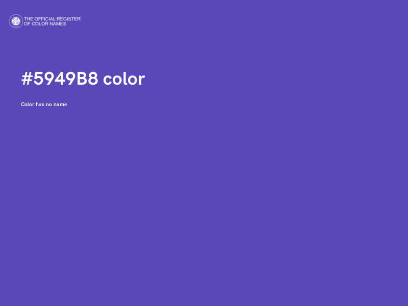 #5949B8 color image