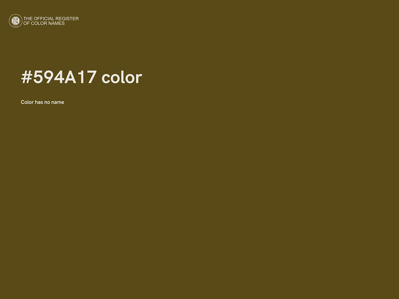 #594A17 color image