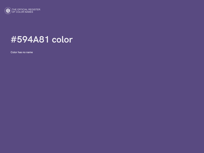#594A81 color image