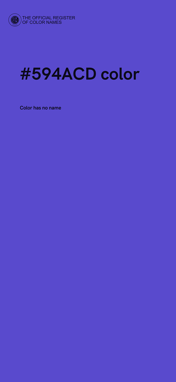 #594ACD color image