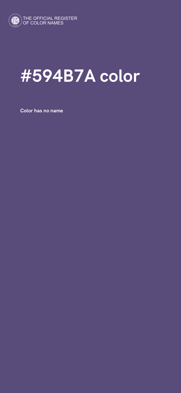#594B7A color image