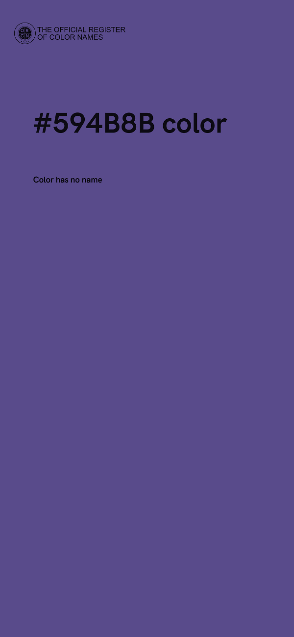 #594B8B color image