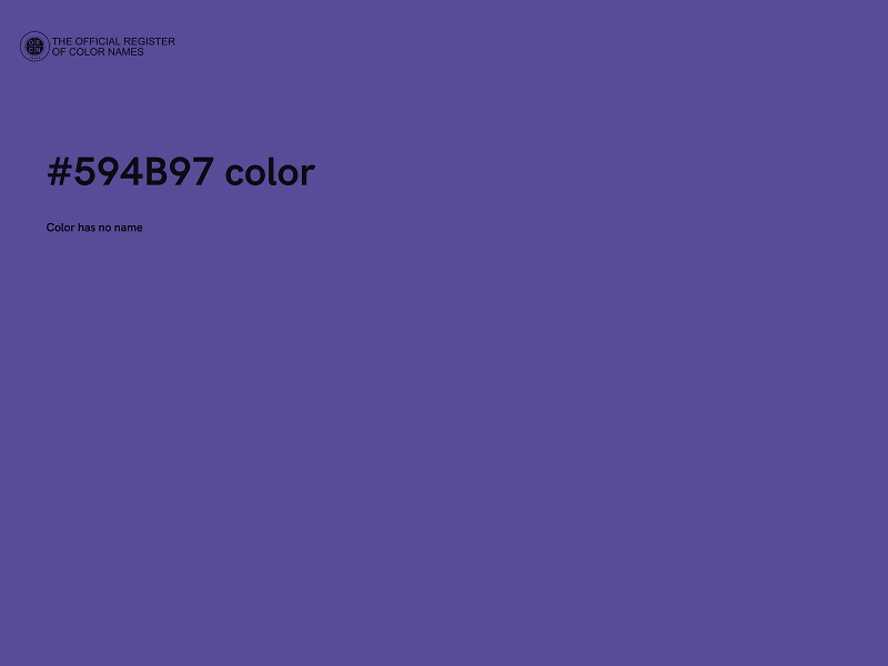 #594B97 color image