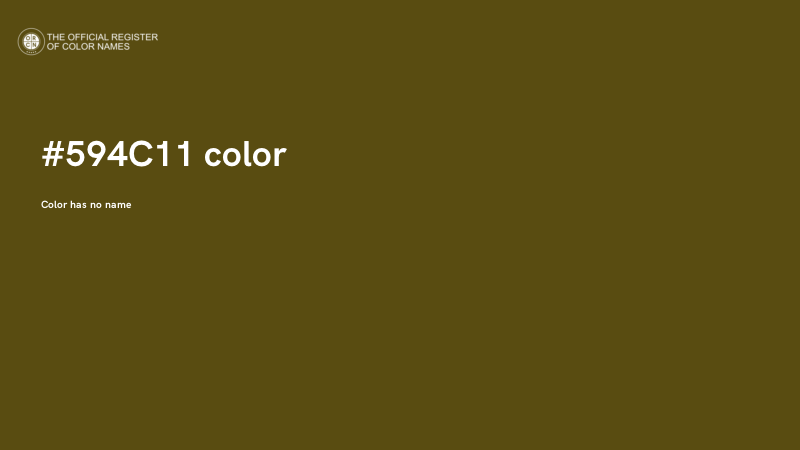#594C11 color image