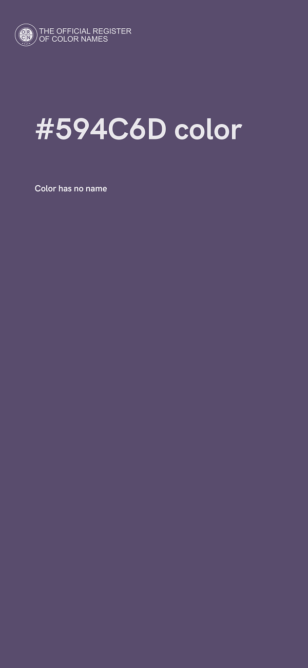 #594C6D color image