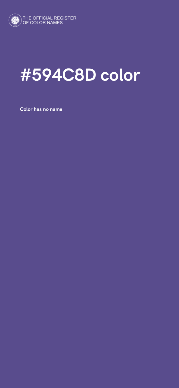 #594C8D color image