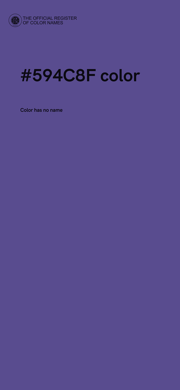 #594C8F color image