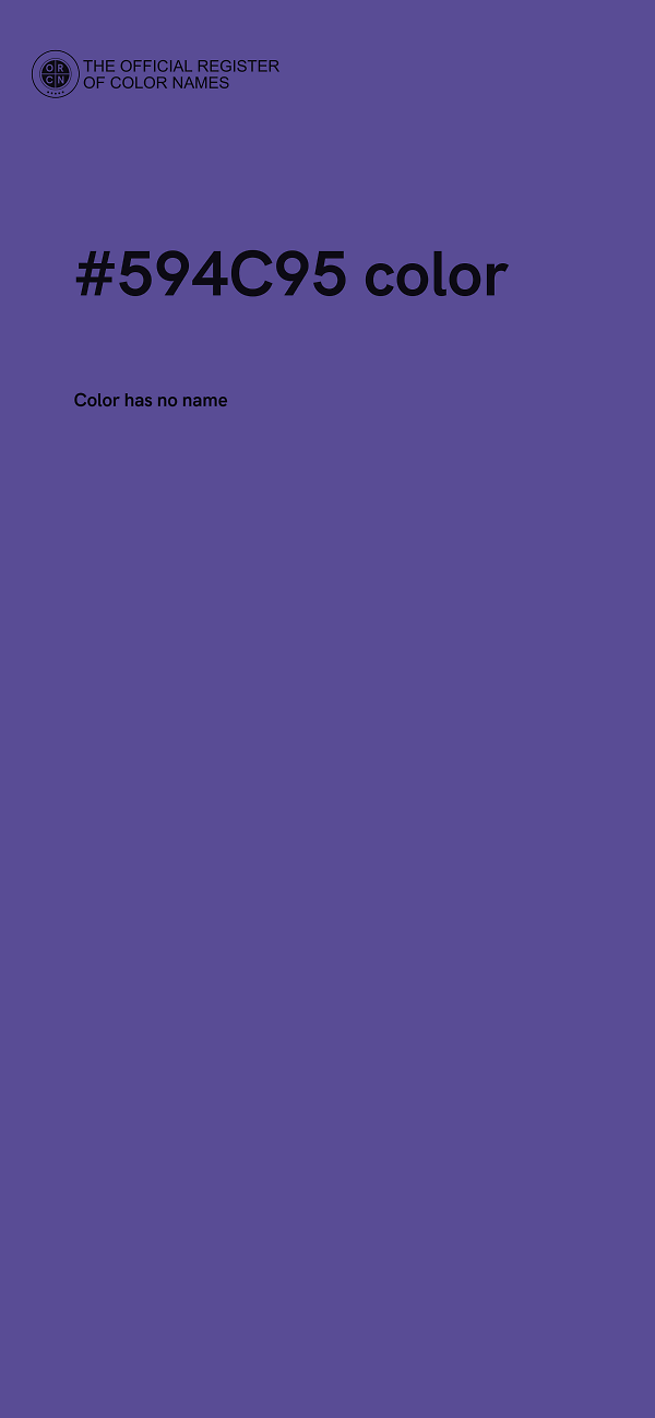 #594C95 color image