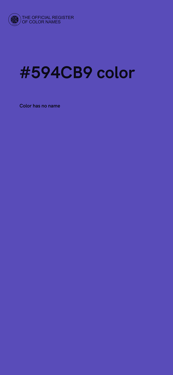 #594CB9 color image