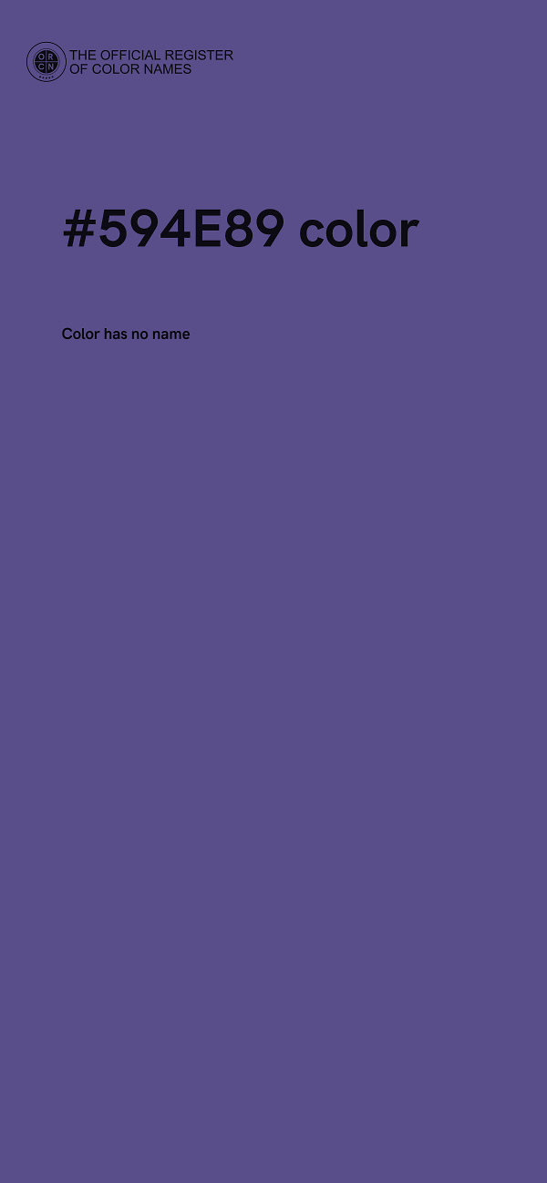 #594E89 color image