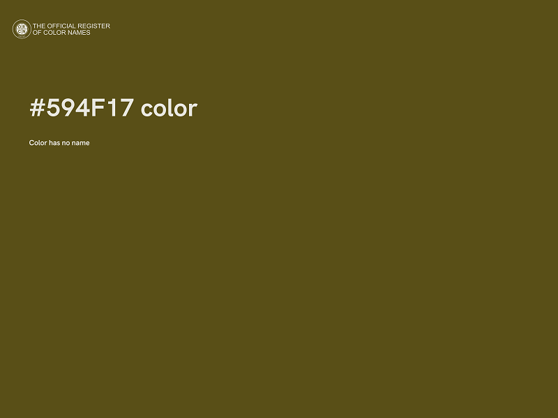 #594F17 color image