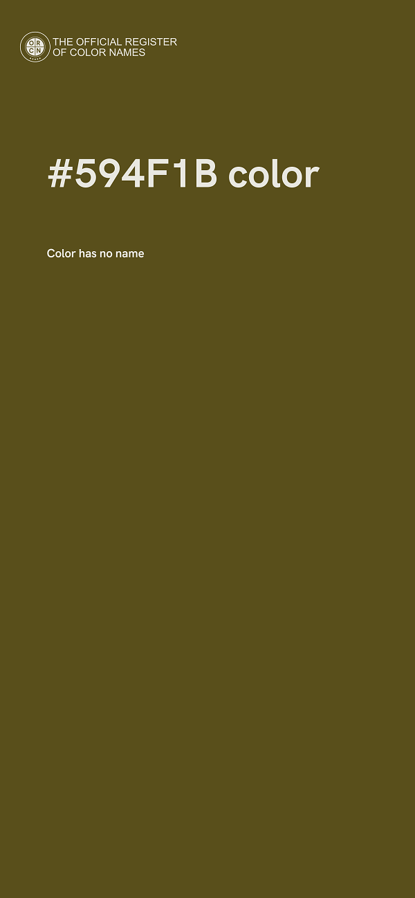 #594F1B color image