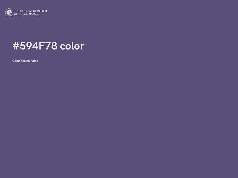 #594F78 color image