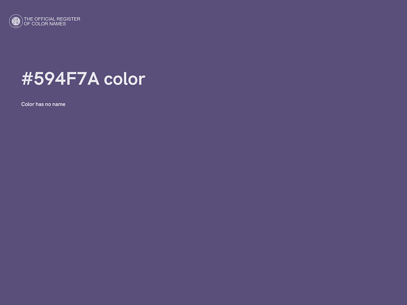 #594F7A color image