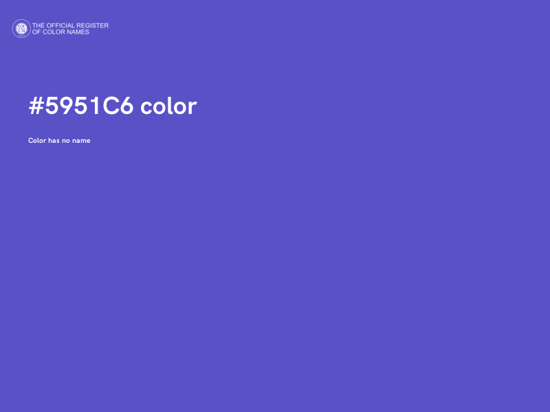#5951C6 color image