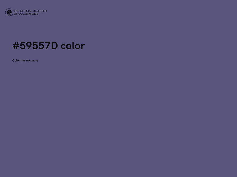 #59557D color image