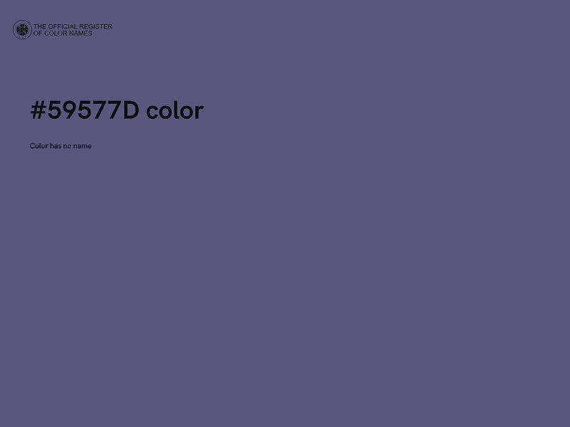 #59577D color image