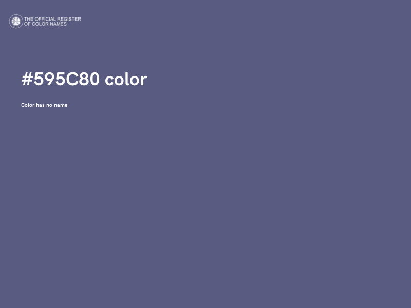 #595C80 color image