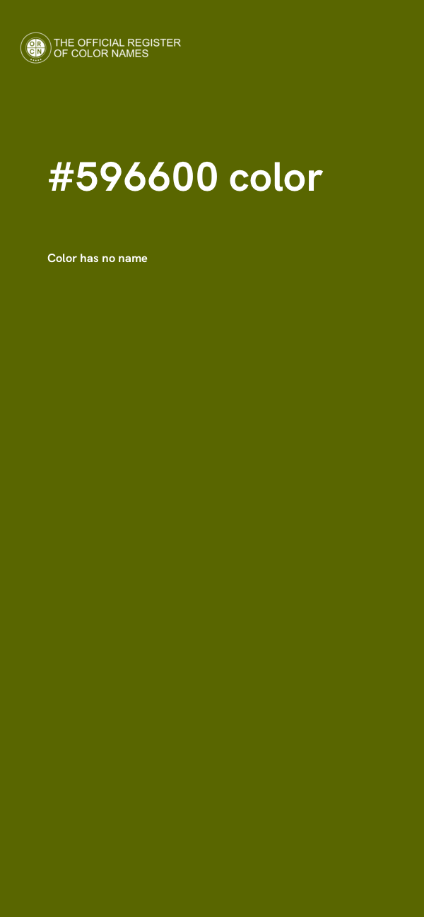 #596600 color image