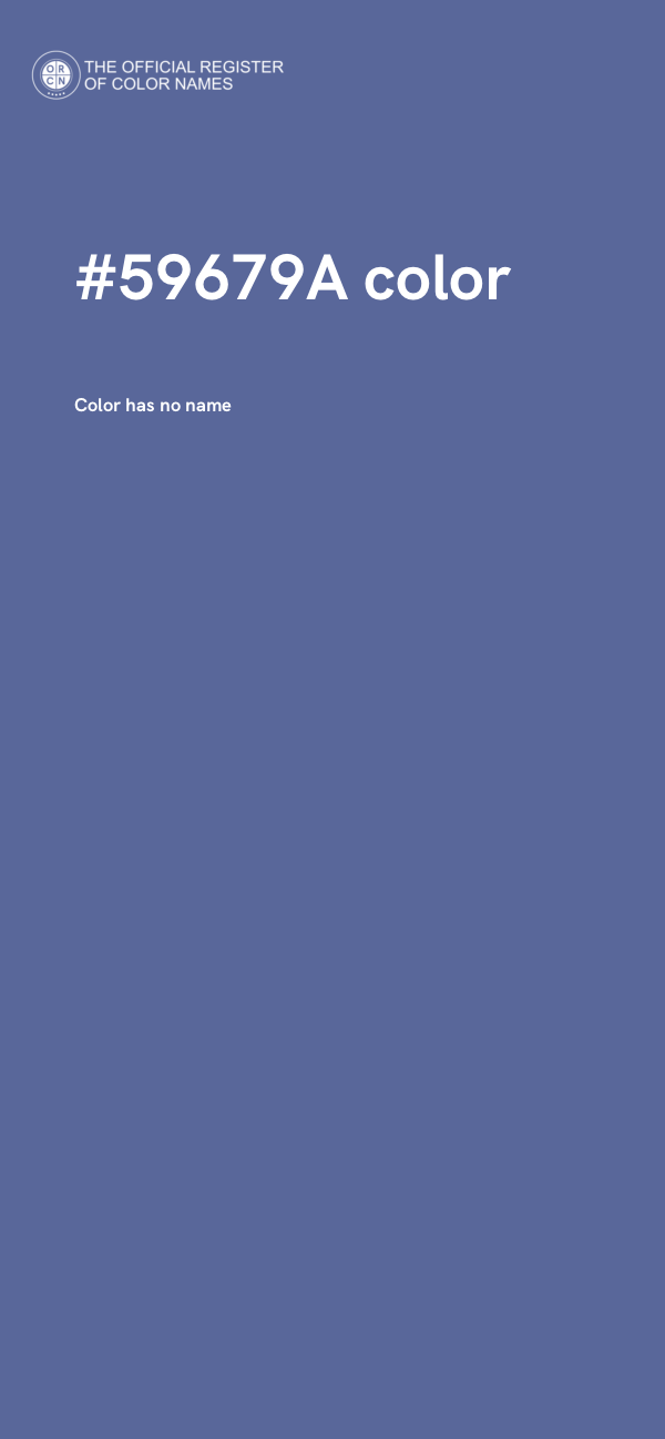 #59679A color image