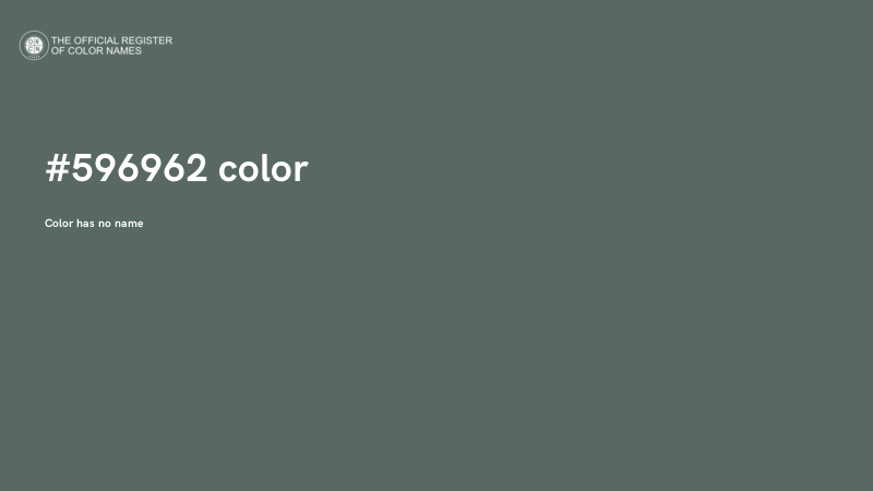 #596962 color image