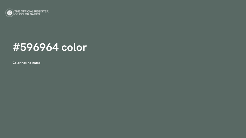 #596964 color image