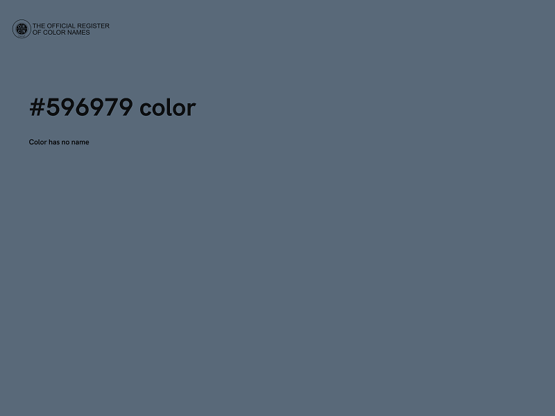 #596979 color image