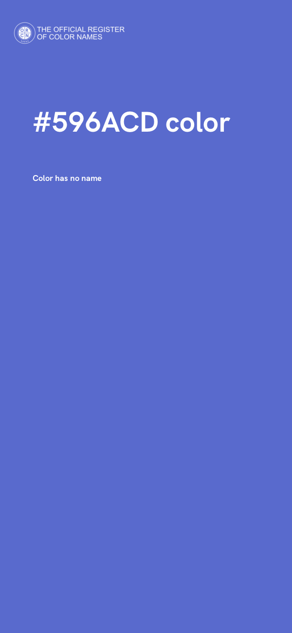 #596ACD color image