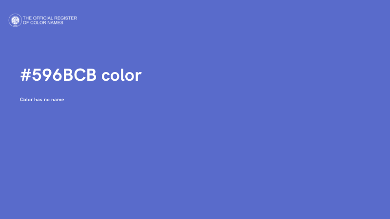 #596BCB color image