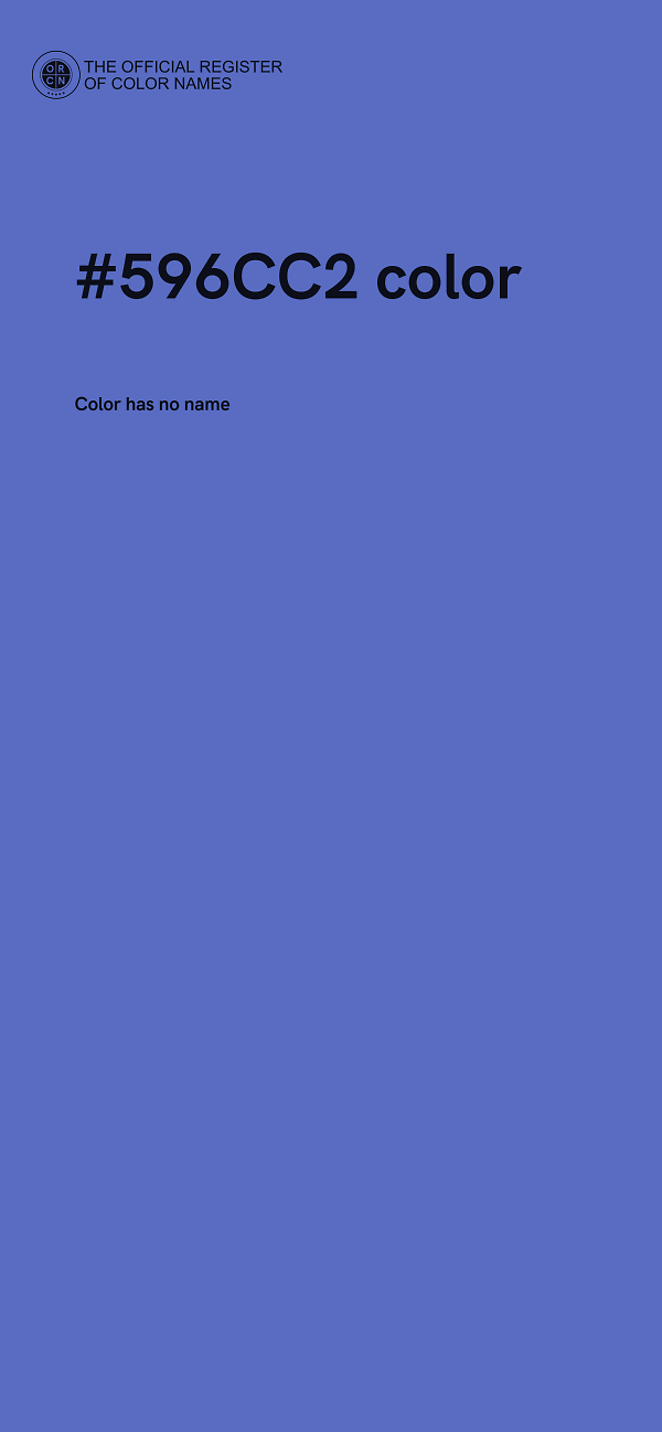#596CC2 color image