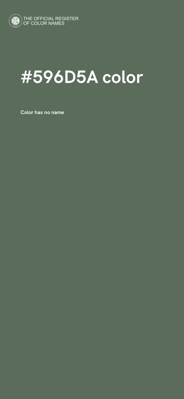 #596D5A color image