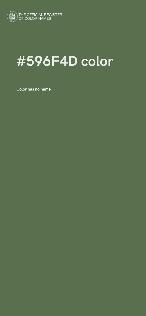 #596F4D color image