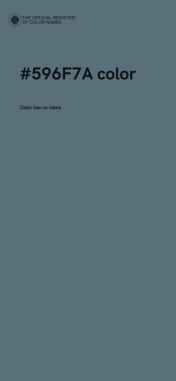 #596F7A color image