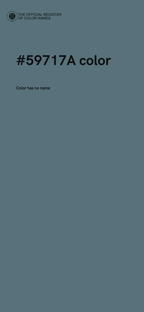 #59717A color image