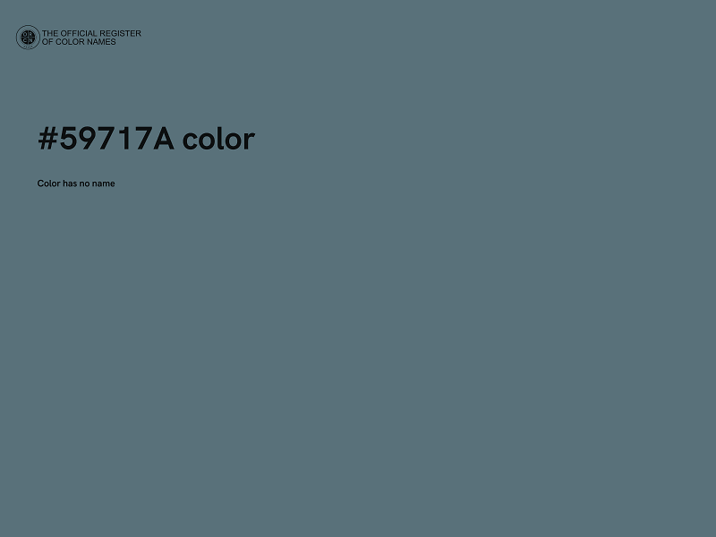 #59717A color image