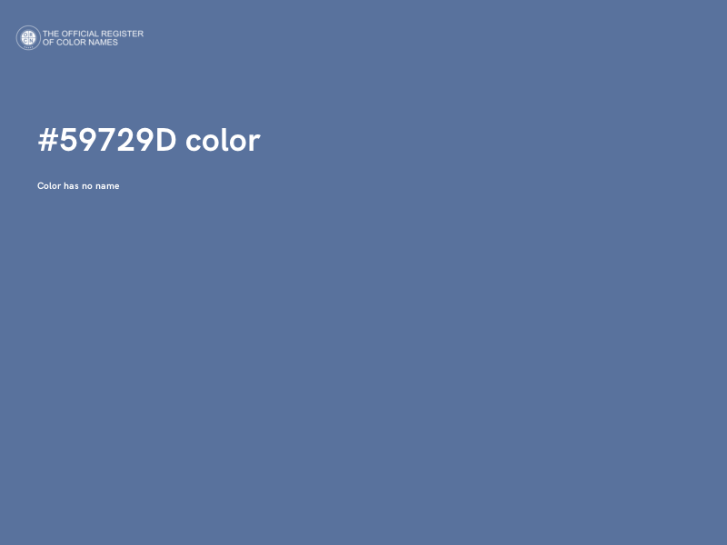 #59729D color image