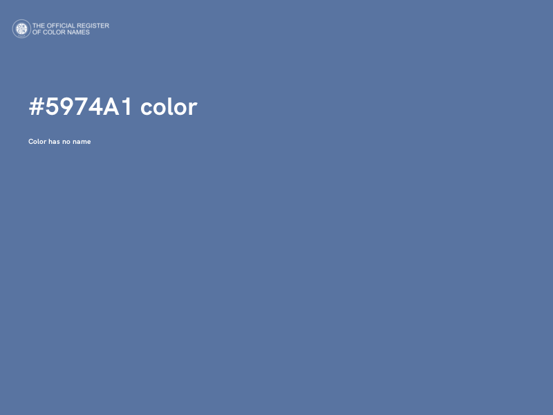 #5974A1 color image