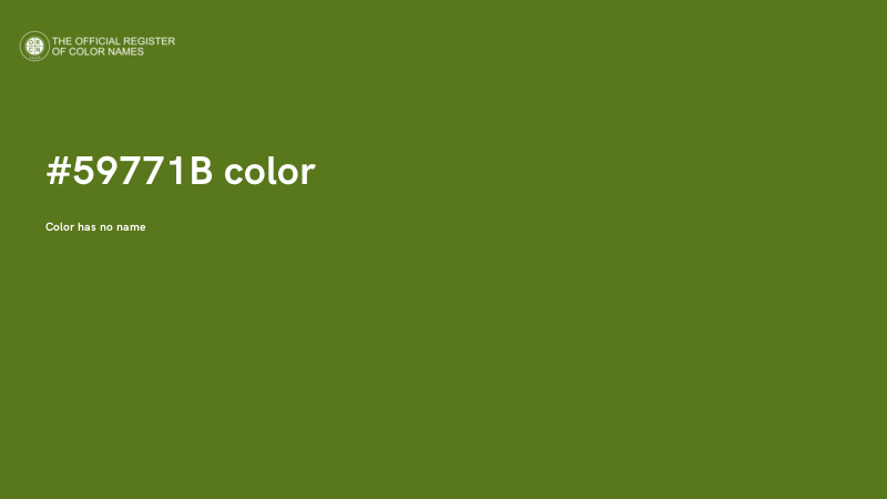 #59771B color image