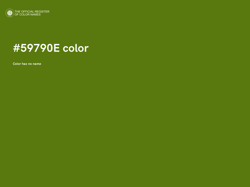 #59790E color image