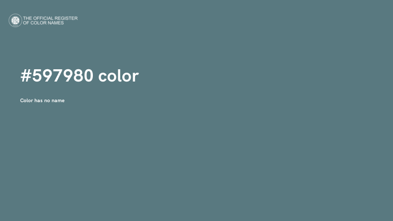 #597980 color image
