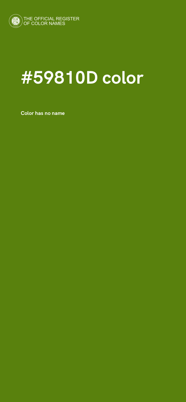 #59810D color image
