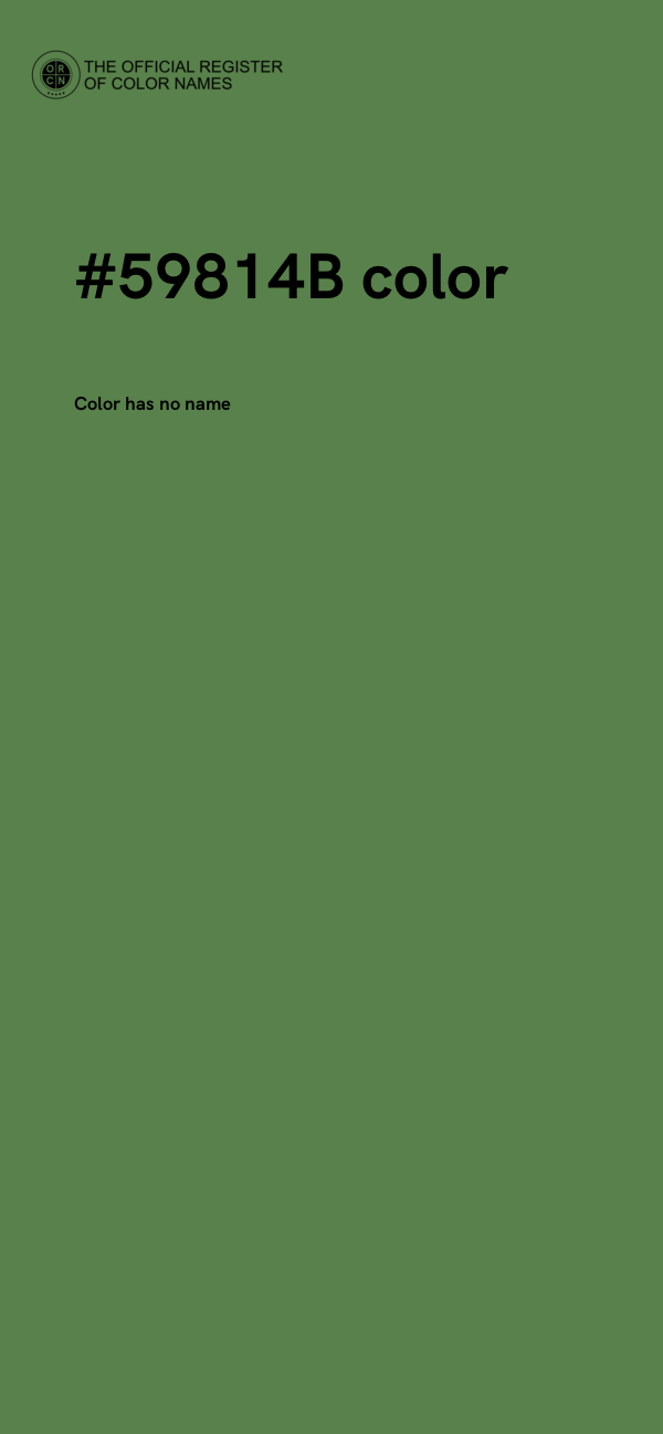 #59814B color image