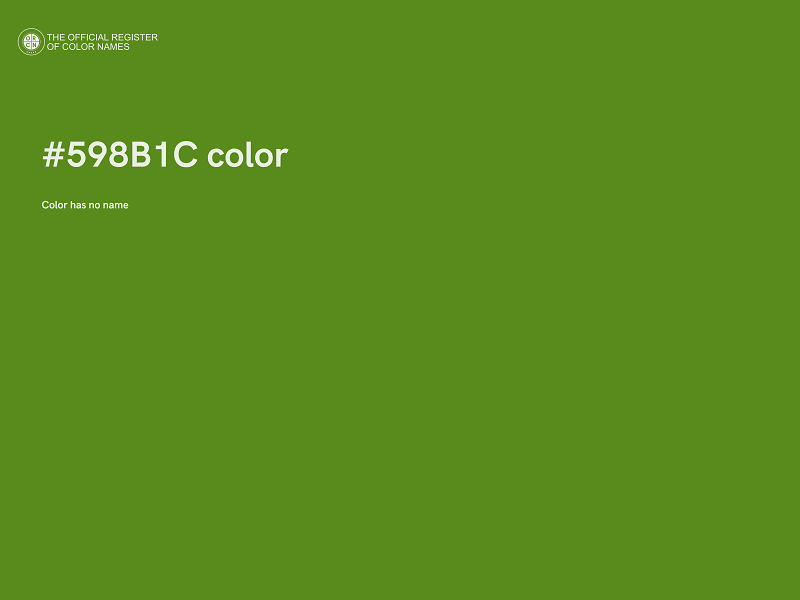 #598B1C color image