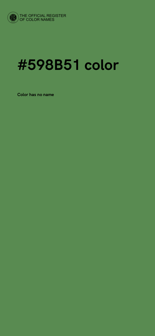 #598B51 color image