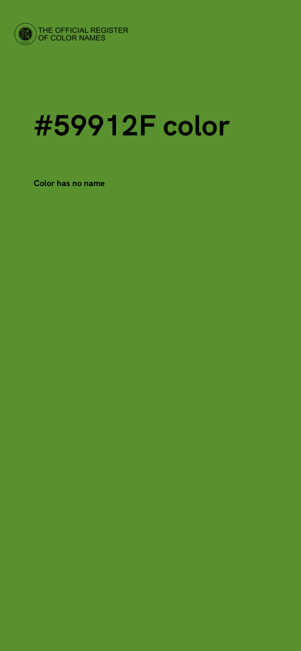 #59912F color image
