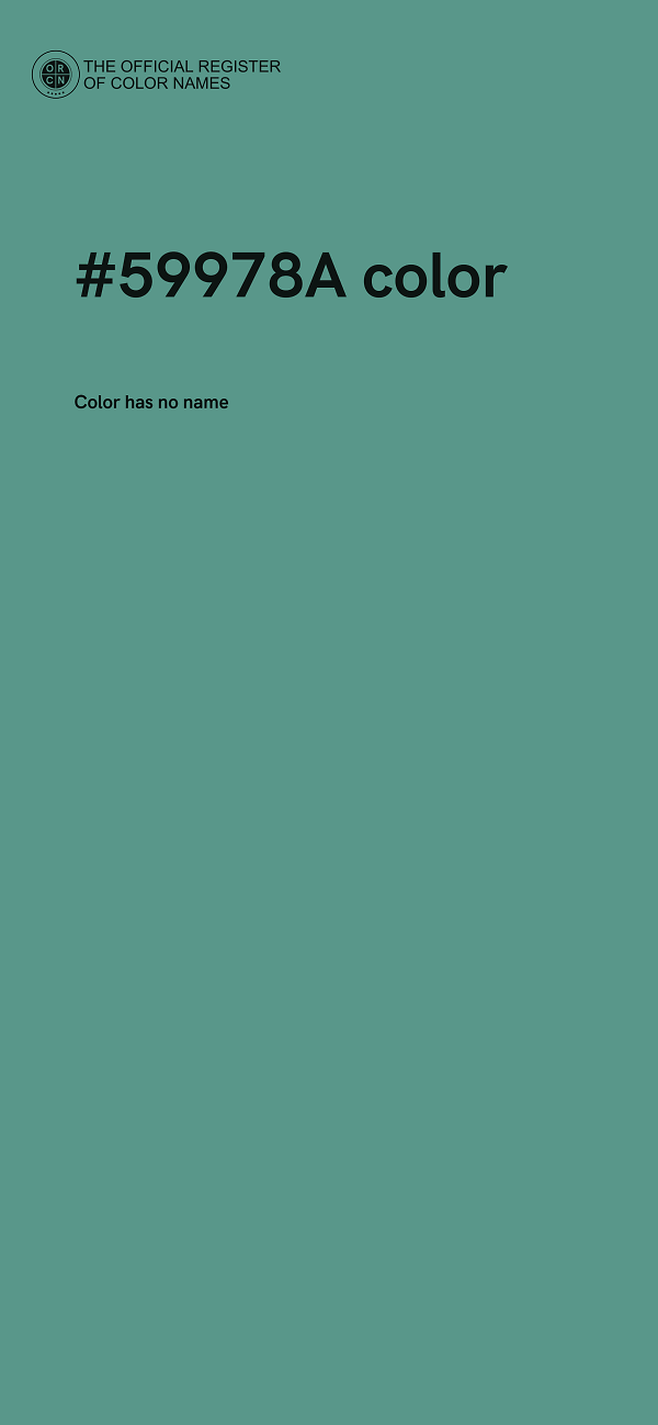 #59978A color image