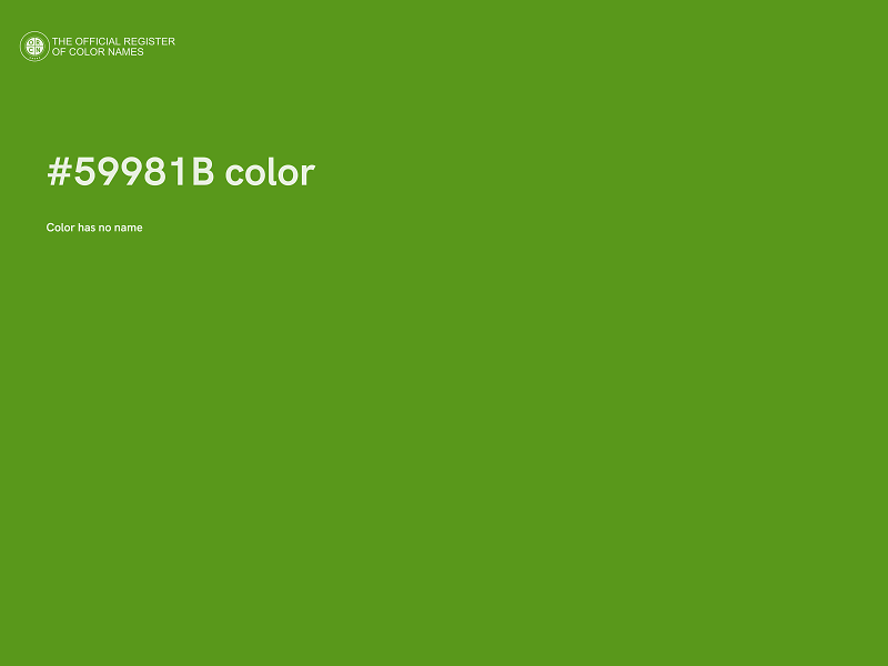 #59981B color image